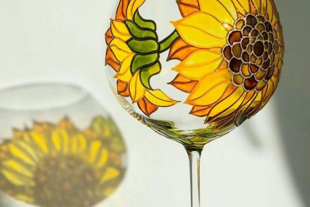 VİTRAY KADEH BOYAMA